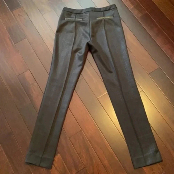 Ricki’s Black Slim Straight Leg Pant Cigarette Trousers Ponte Stretch Size 2 - Picture 13 of 15